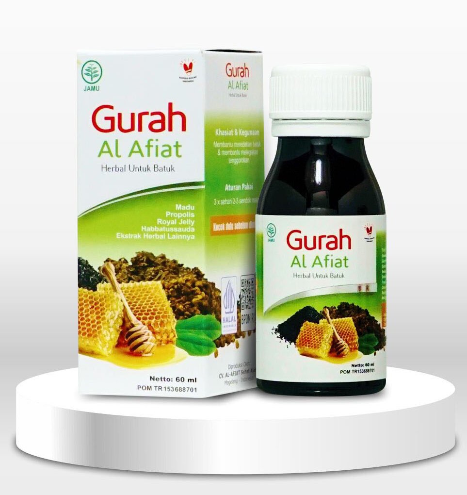 Gurah Al-afiat 125ml Meredakan Batuk & Melegakan Tenggorokan