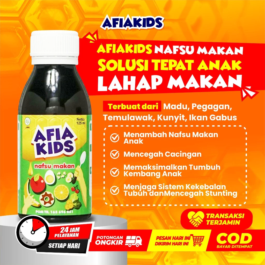 Afia Kids – Bantu Nafsu Makan Anak - Gambar 3
