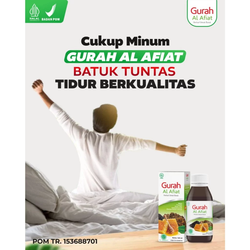 Gurah Al-afiat 125ml Meredakan Batuk & Melegakan Tenggorokan - Gambar 3