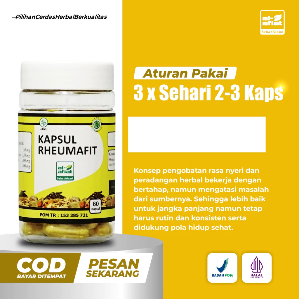 Kapsul Rheumafit – Reredakan Pegal Linu & Nyeri Sendi - Gambar 4