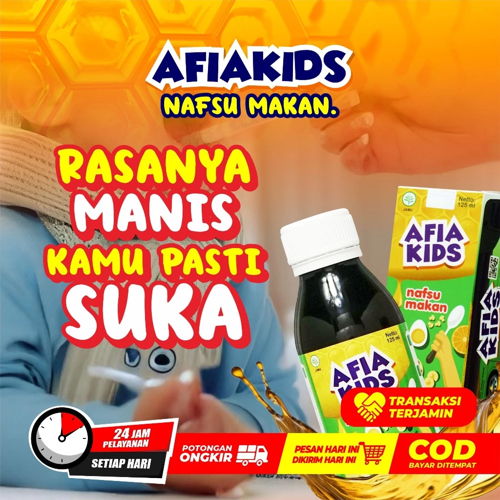Afia Kids – Bantu Nafsu Makan Anak - Gambar 2