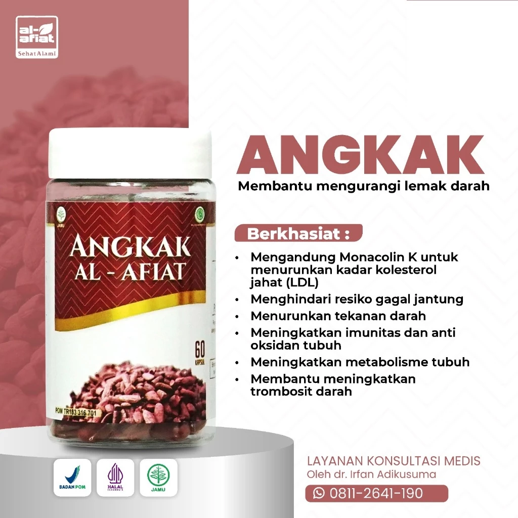 Angkak Al-afiat – Bantu Kontrol Lemak Darah - Gambar 2