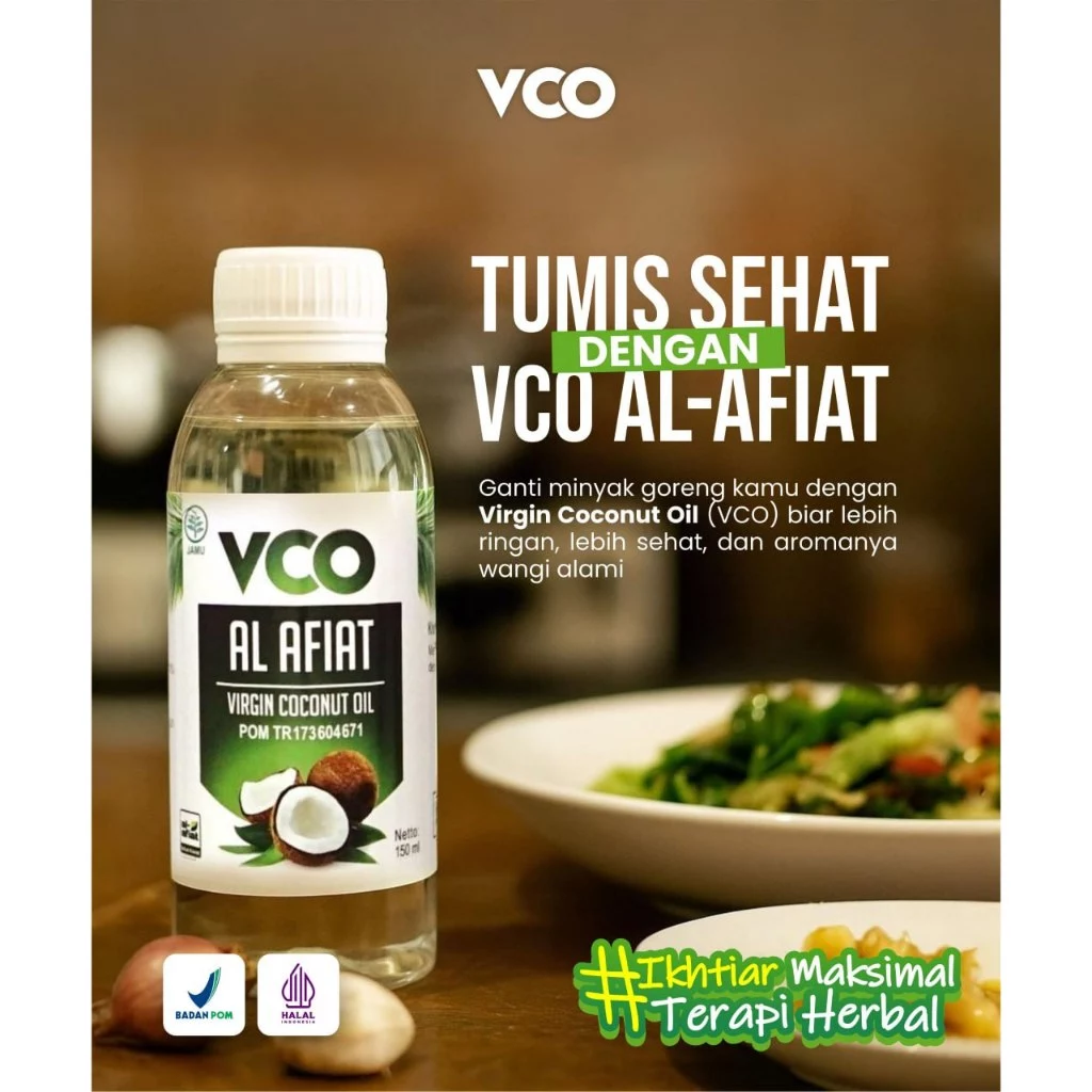 VCO Alafiat Minyak Kelapa Virgin Oil 60 ml - Gambar 4