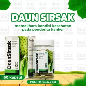 Daun Sirsak Kapsul Alafiat – Bantu Lawan Sel Kanker & Tingkatkan Imun