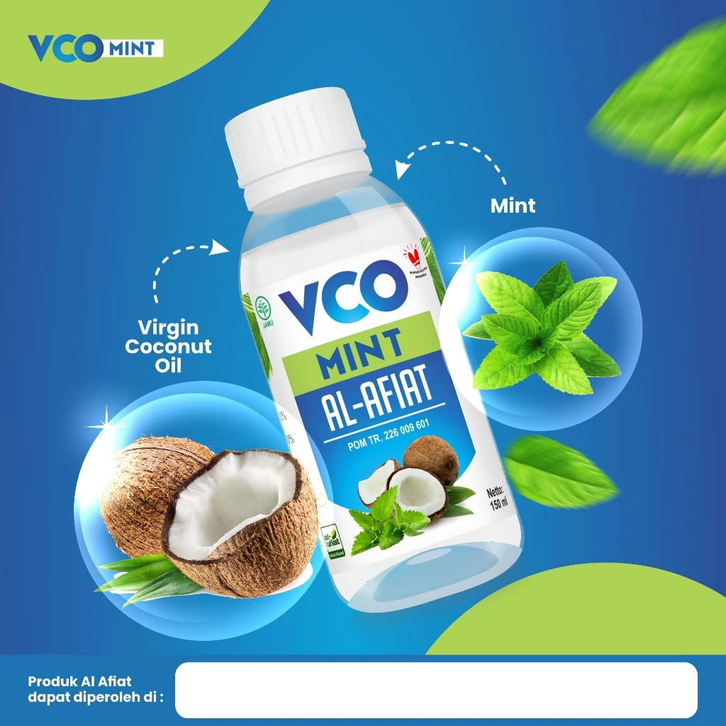 Minyak VCO Mint Alafiat – Virgin Coconut Oil dengan Sensasi Mint Segar - Gambar 2
