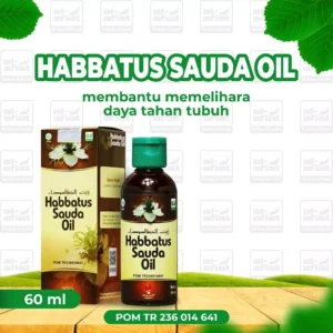 Habbatussauda Oil 60 ml Memelihara daya tahan tubuh