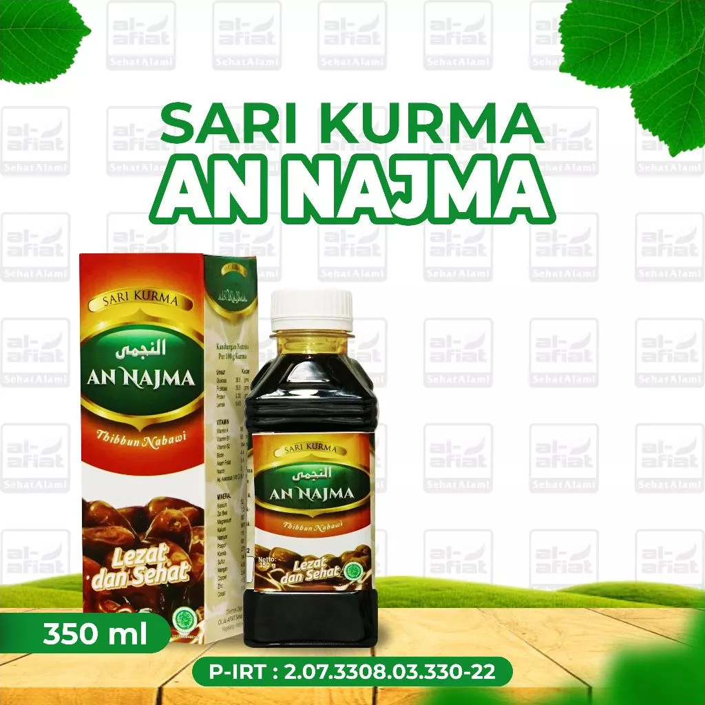 Sari Kurma Alami An Najma Original – Sehat, Manis & Bergizi